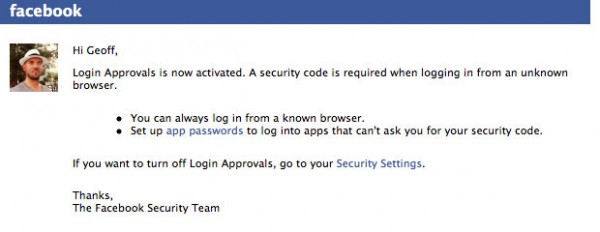 Facebook Security Control Which Browsers Access Your Profile