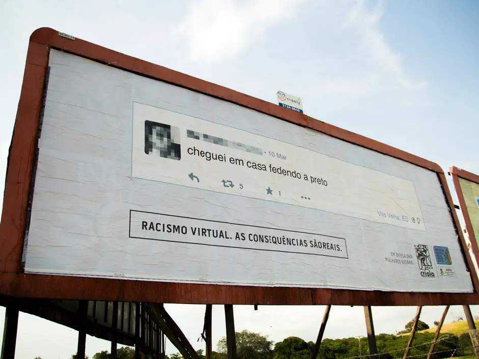 wersm criola brasil online racism banner 1