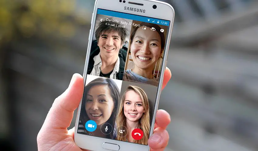 using skype for group video calls