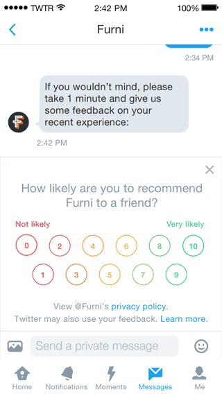 wersm twitter feedback customer service twitter