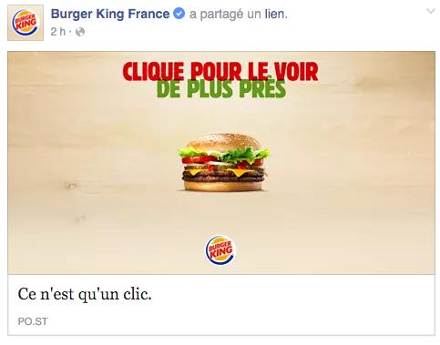 Burger King Makes You Click Your Way To A Full Size Whopper