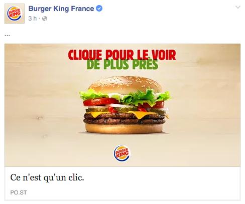 Burger King Makes You Click Your Way To A Full Size Whopper