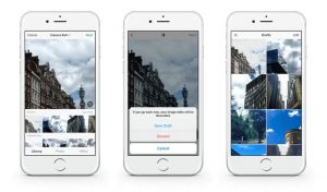 Instagram Could Be Rolling Out A 'Save Draft' Button