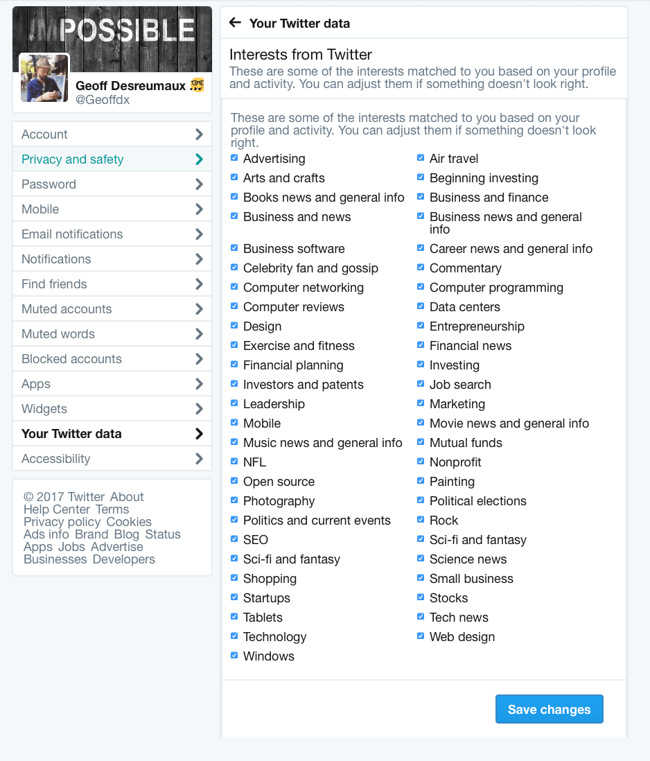 How To Find Out What Twitter Thinks You Are Interested In