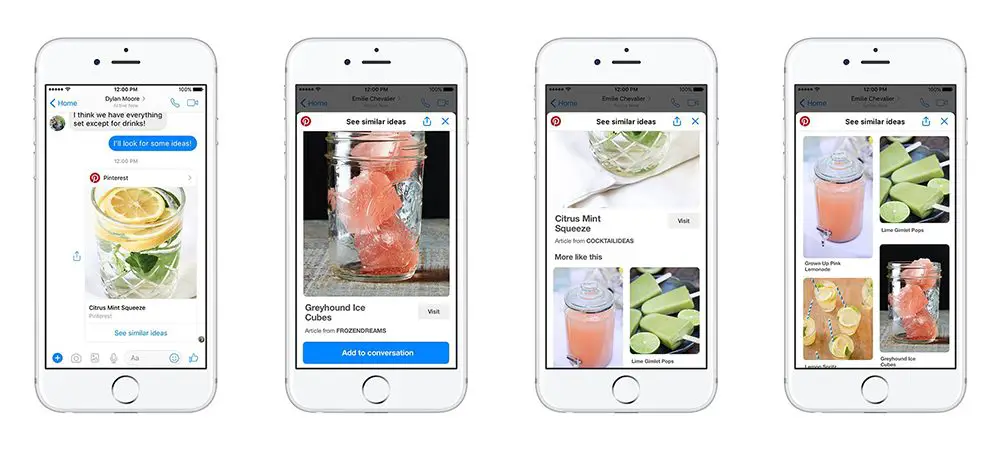 Introducing the Pinterest chat extension and bot for Messenger, by  Pinterest Engineering, Pinterest Engineering Blog