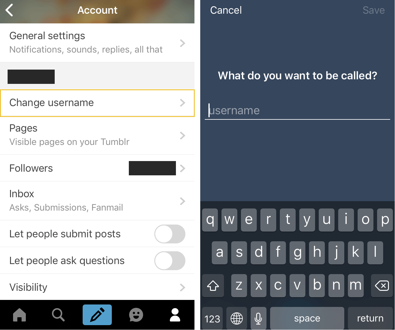 You Can Now Change Your Tumblr Username In The App