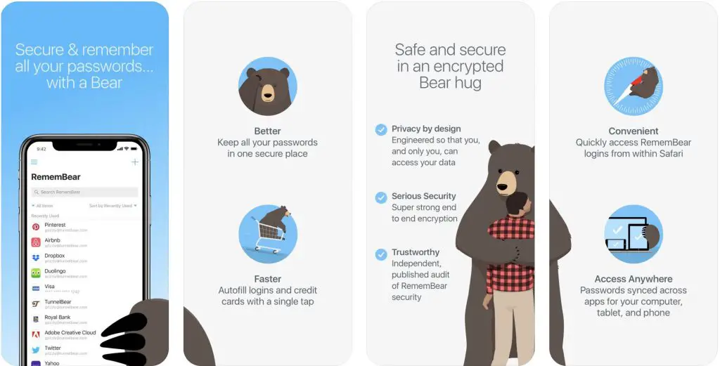 RememBear: Password Managerz