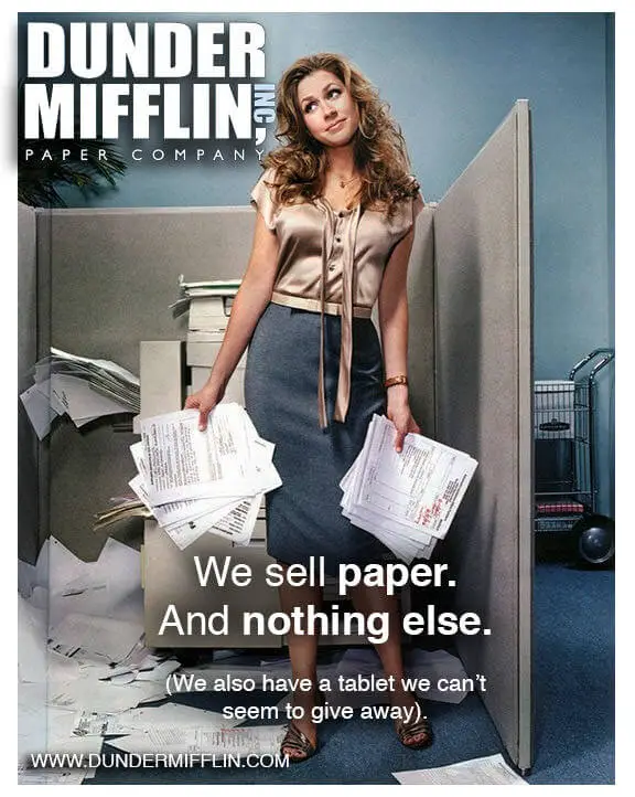 wersm-dunder-mifflin-poster-ads-pam beasly