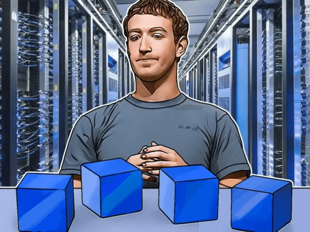 facebook hires blockchain