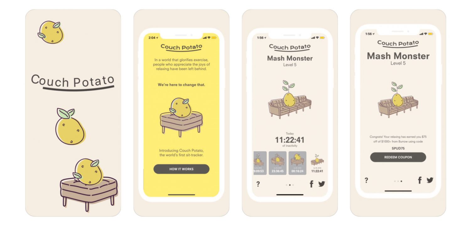 wersm burrows couch potato app