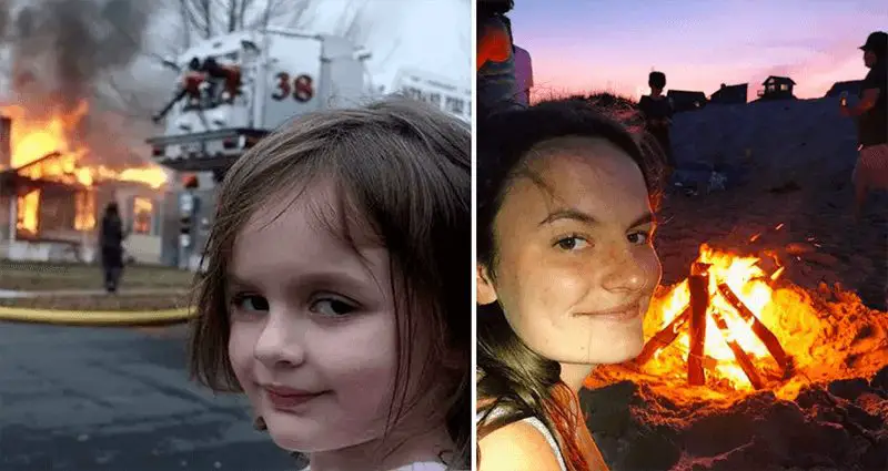 wersm-internet-memes-then-and-now-disaster-girl