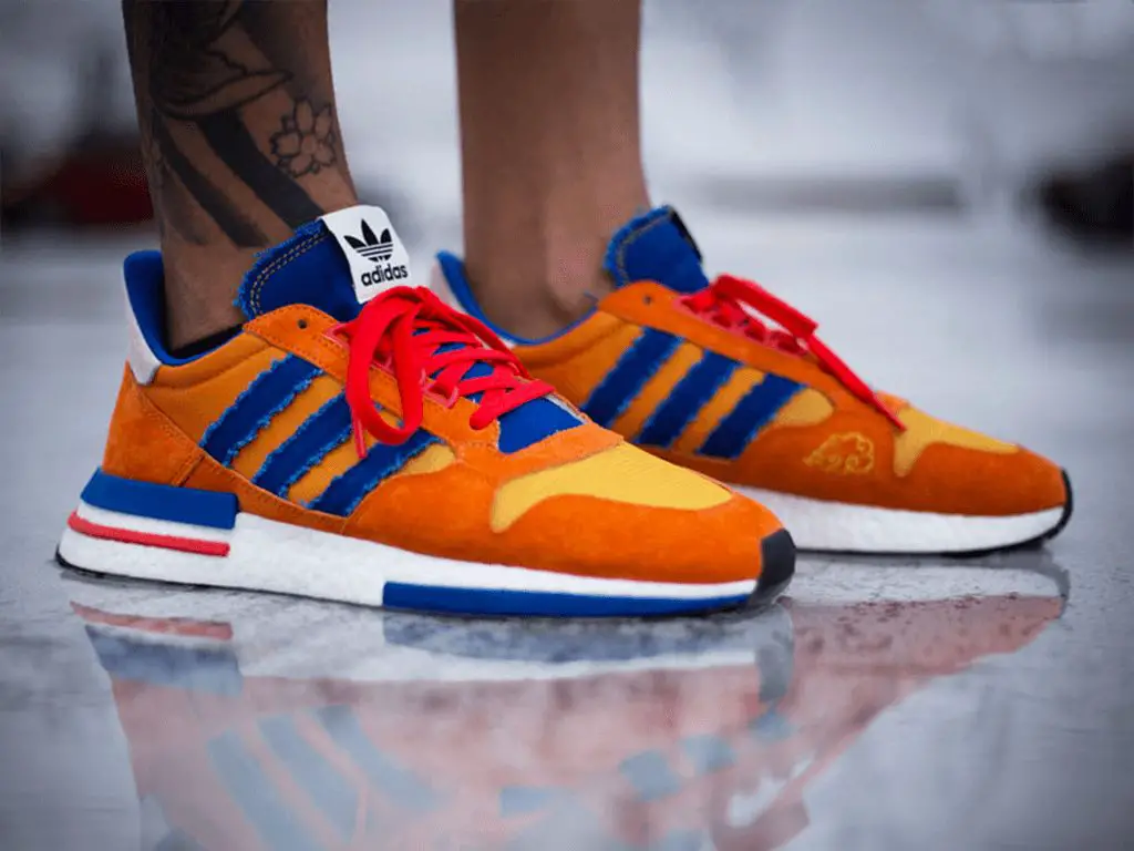 dragon ball sneakers adidas