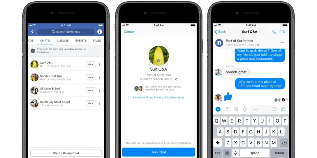 Facebook Brings Chats To Groups For Up To 250 Members At A Time