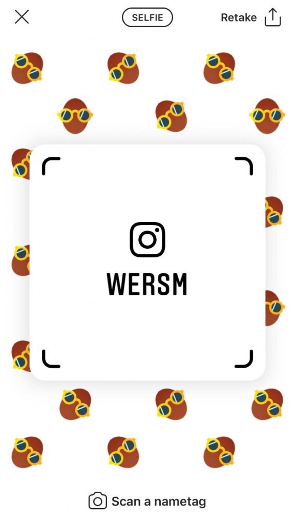 wersm-instagram-nametag-selfie