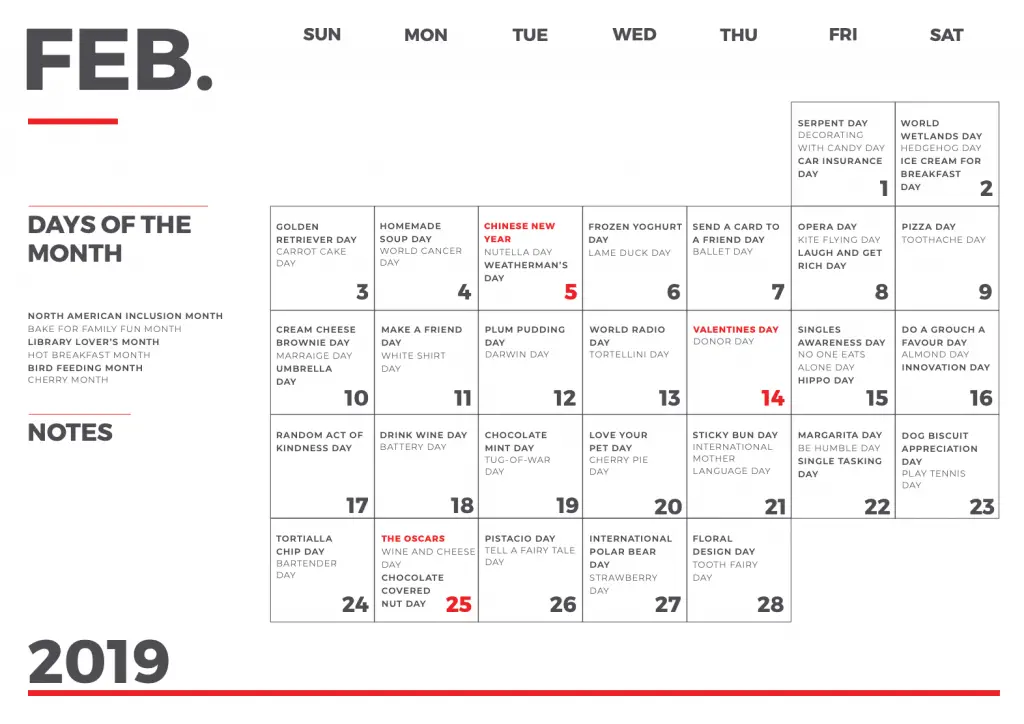 wersm 10Yetis content calendar