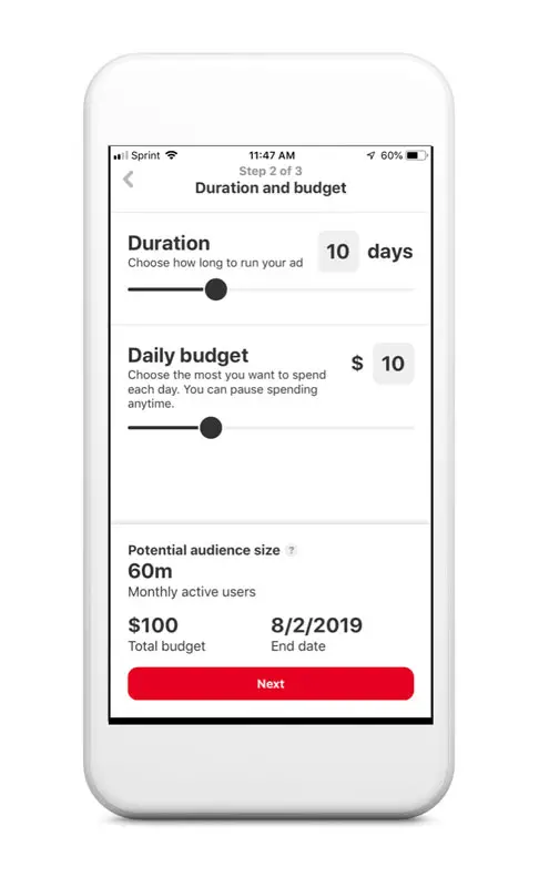 pinterest mobile ad tools