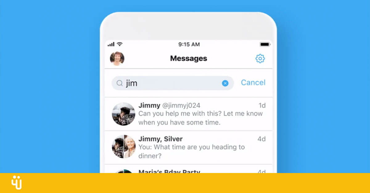 Twitter Is Testing A Search Bar For Direct Messages