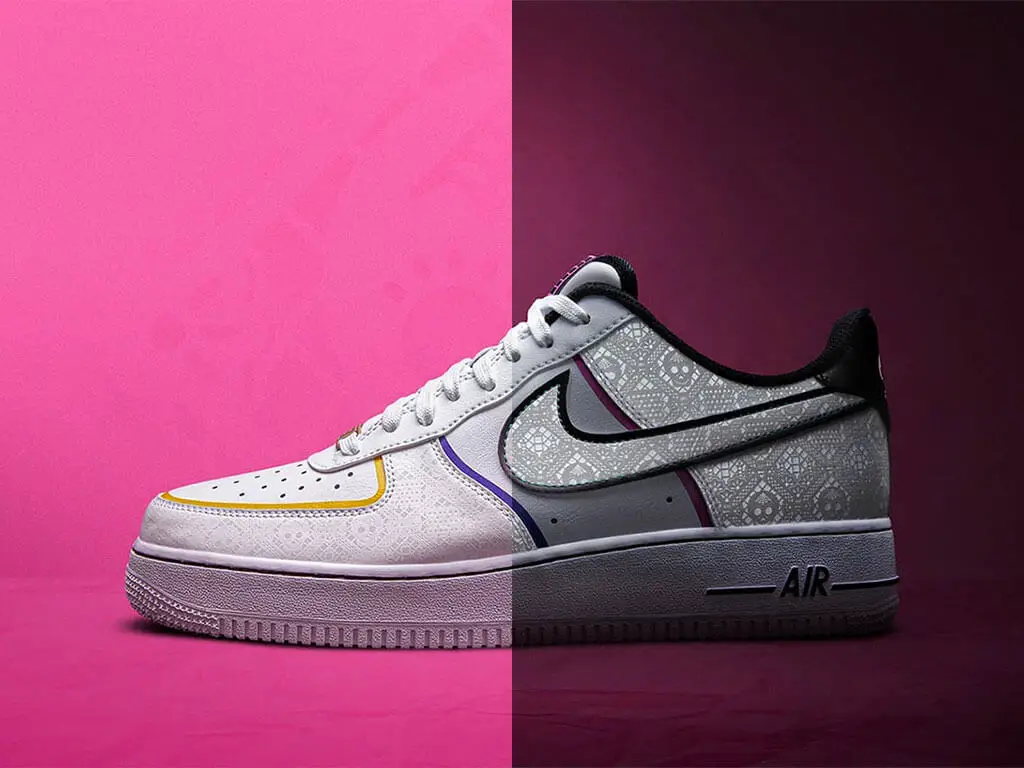 The “Day Of Dead” With Reflective Nike Sneakers