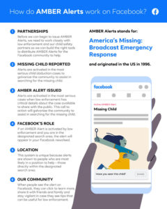 Facebook Introduces Revamped AMBER Alerts