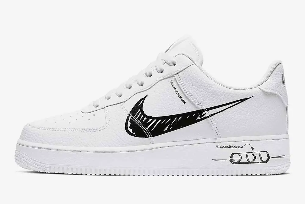 Get Into DIY Style With Nike's New Air Force 1 “Sketch”