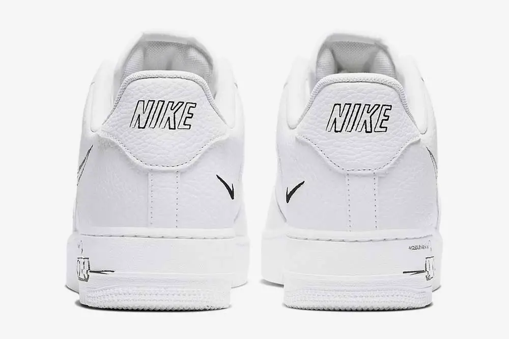 air force 1 back