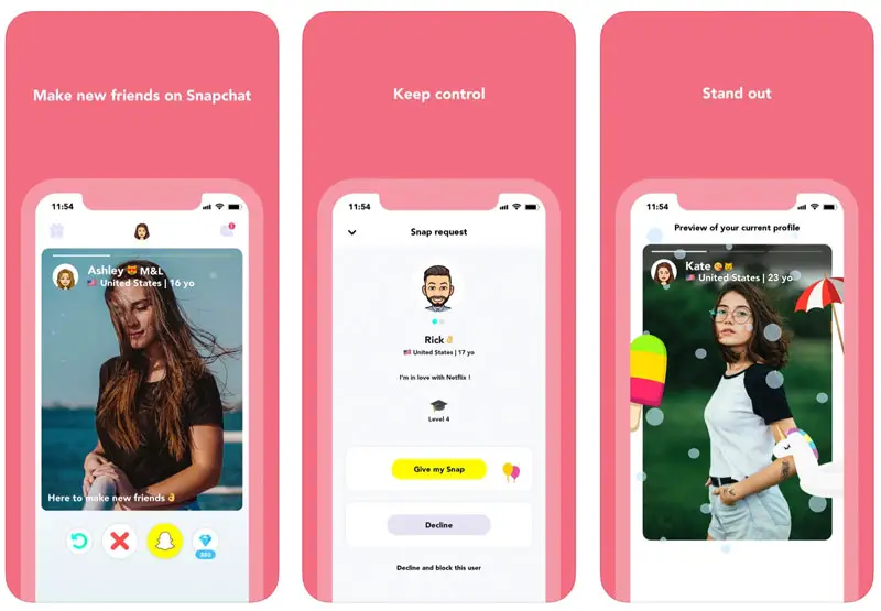 Discover Hoop The Tinder For Snapchat