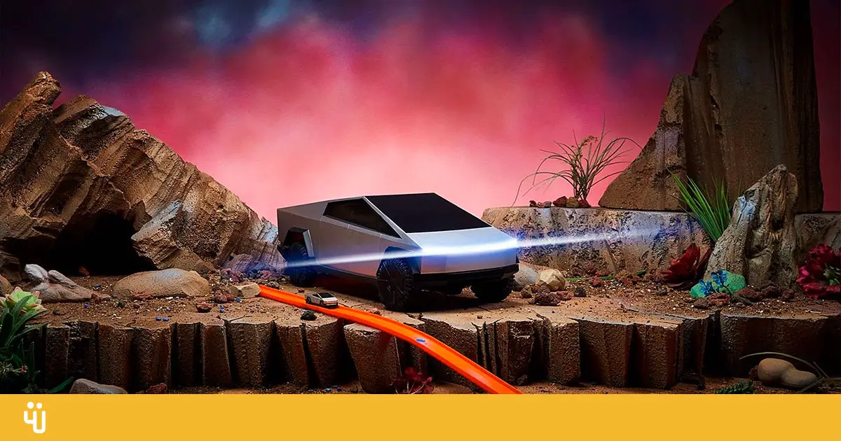 hot wheels cybertruck