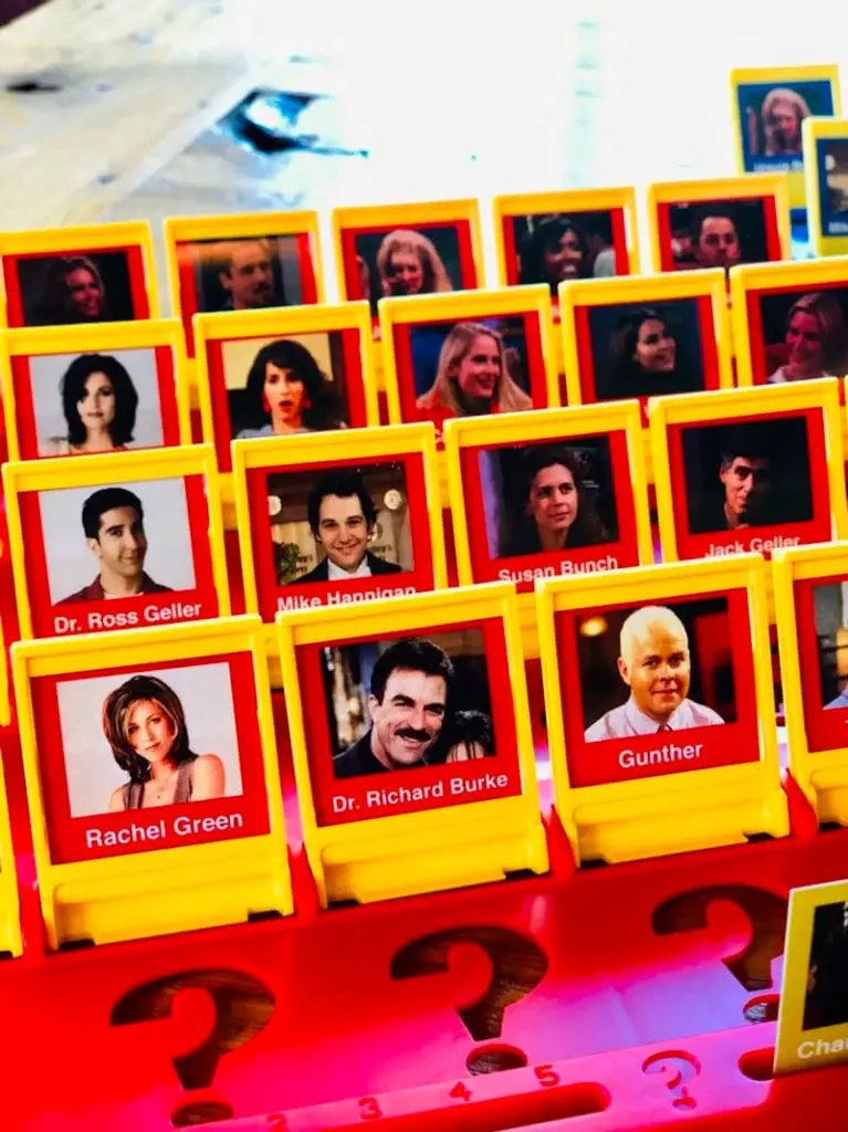 You Will Love This Friends Themed Guess Who Board Game