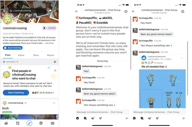 Updated Reddit Introduces Start Chatting A New Chat Feature For Subreddits