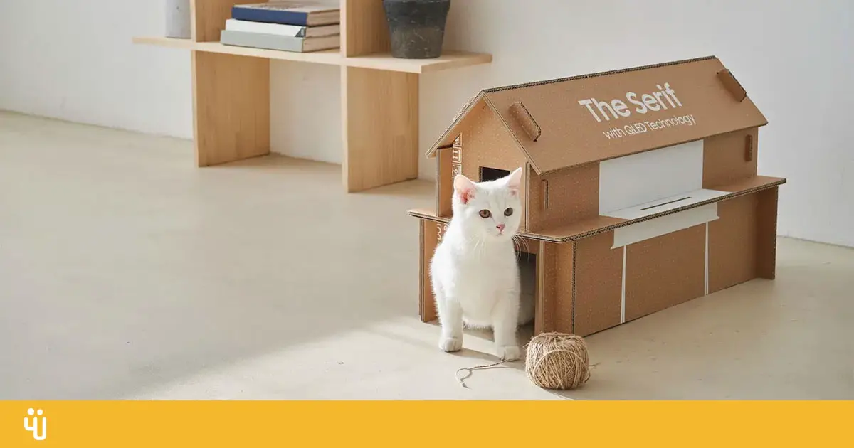 Samsung Introduces Eco-Packaging That Becomes Furniture