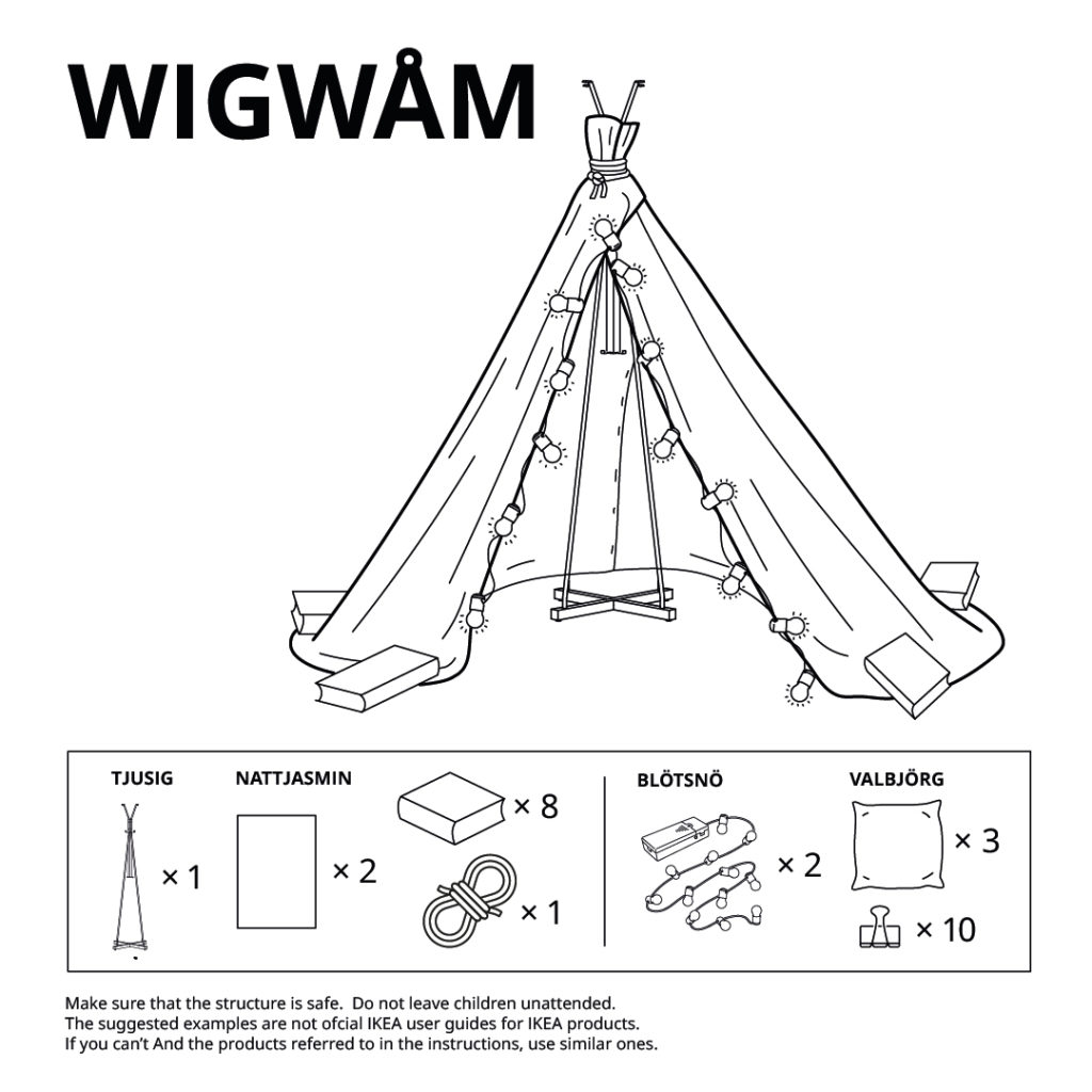 ikea wigwam