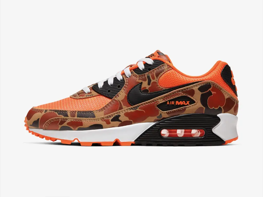 nike air max 90 orange