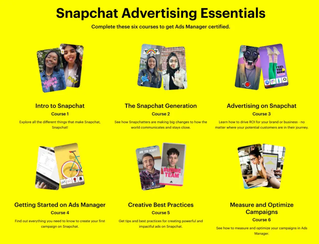 snap advertising essentials