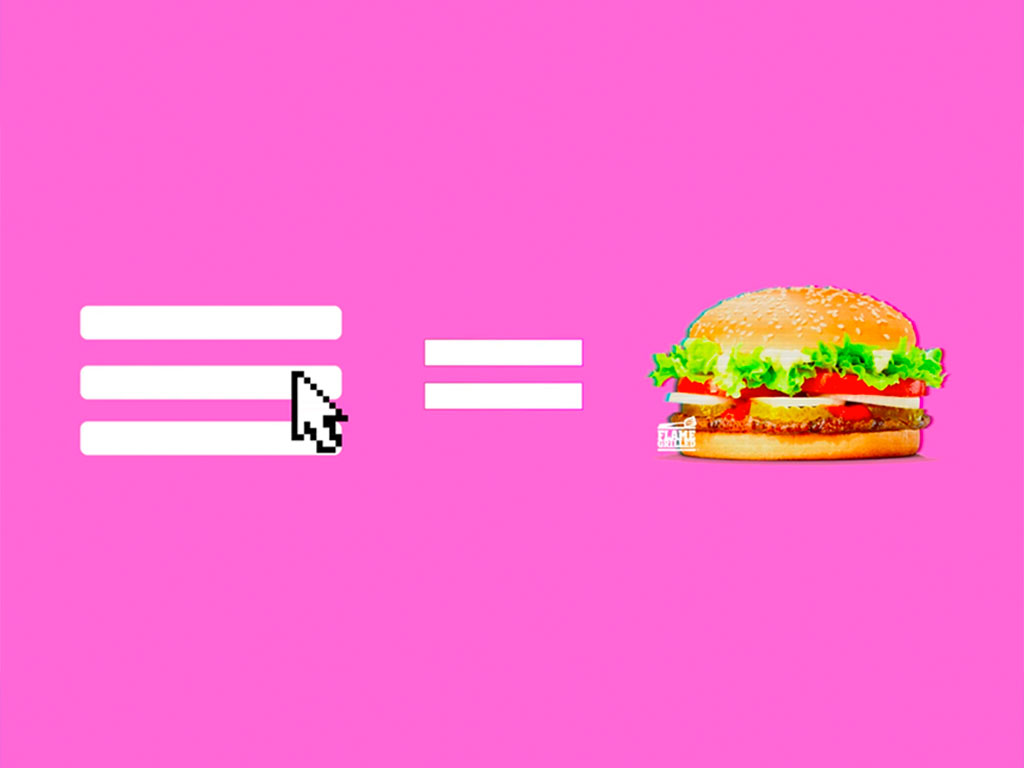 hamburger button for free whopper