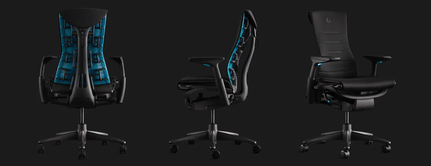 herman miller logitech g embody gaming chair