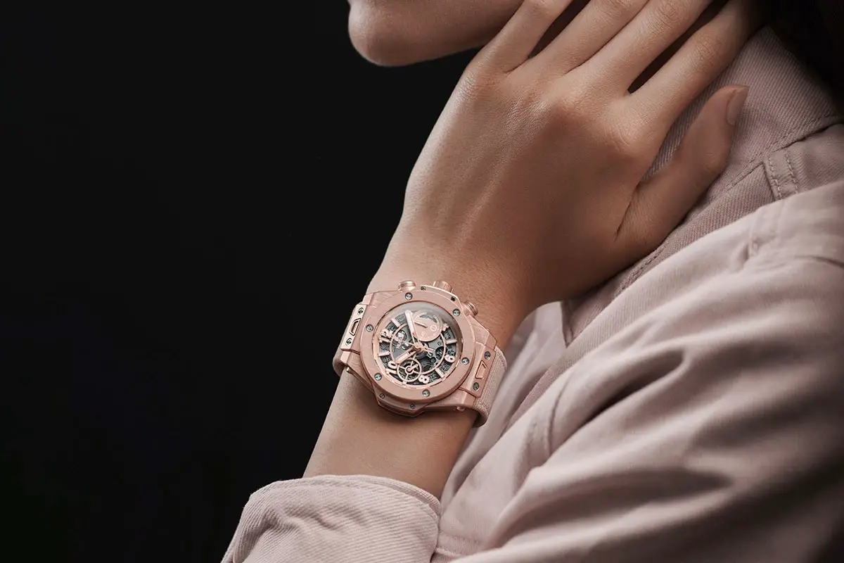 hublot millennial pink big bang