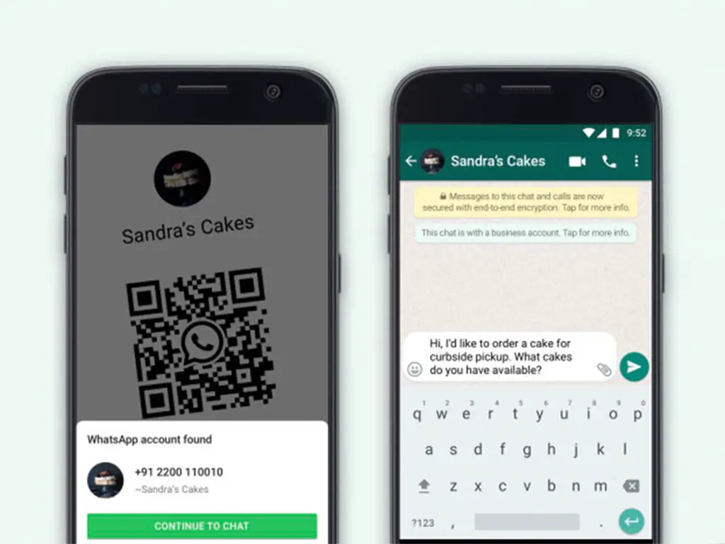 WhatsApp Business Adds QR Codes And Catalog Sharing