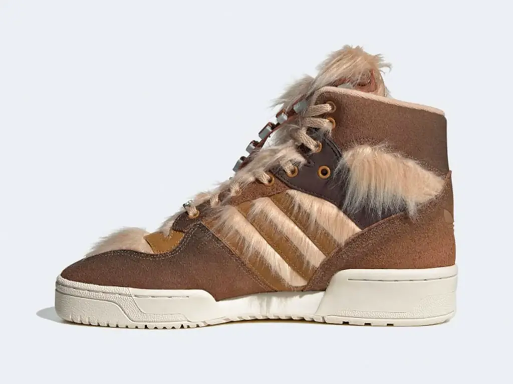 furry adidas shoes