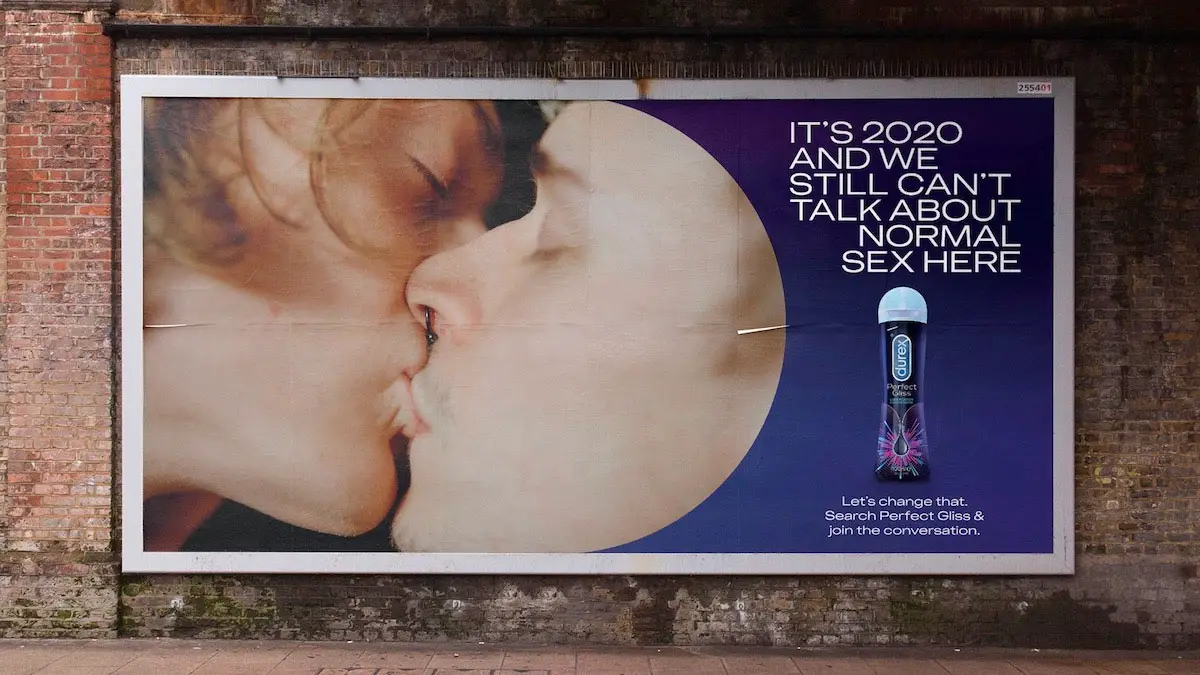 durex anal sex billboard