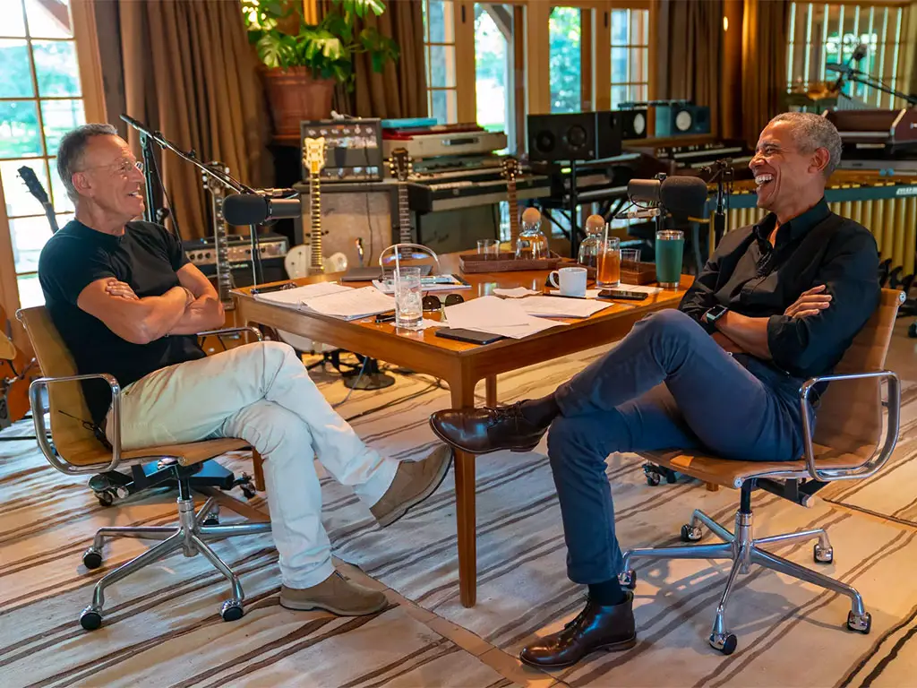 Barack Obama And Bruce Springsteen Launch A Spotify-Exclusive Podcast