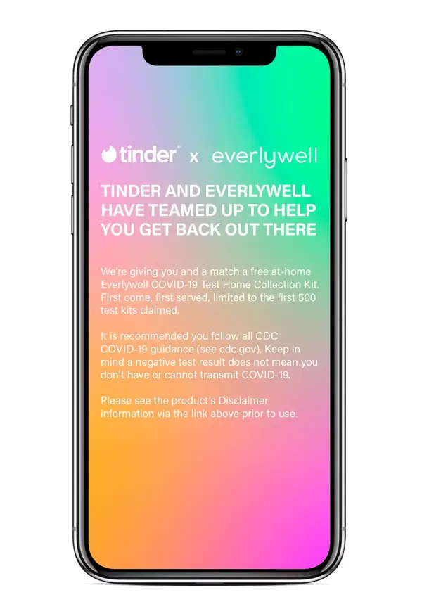 Tinder Will Mail You A Free Covid 19 Test