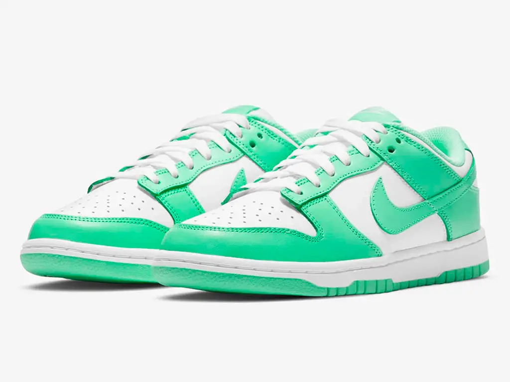The Latest Nike Dunk Low Green Glow Looks Fresh