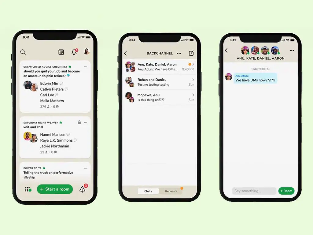 Clubhouse Introduces 'Backchannels,' Its Own Direct Messaging Feature