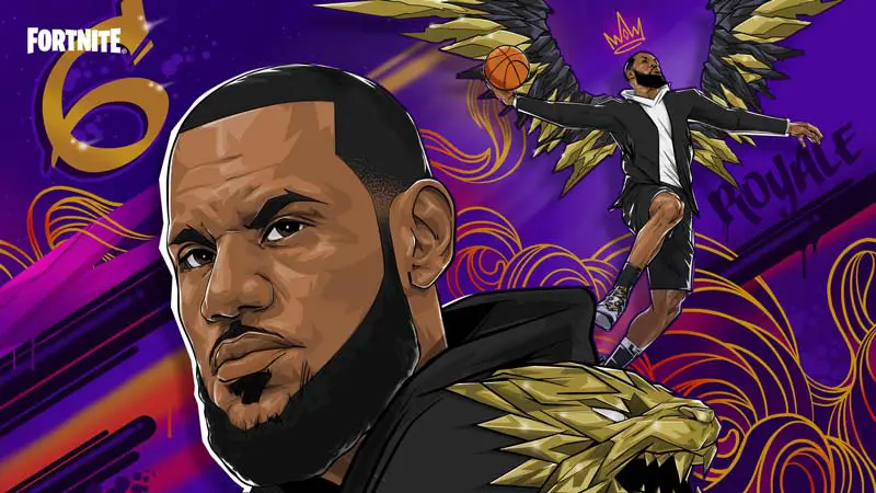 Wersm Lebron James Joins Fortnite Icon Series 2