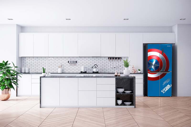 Modena Partners With Marvel For New Superhero-Themed Home Appliance Range