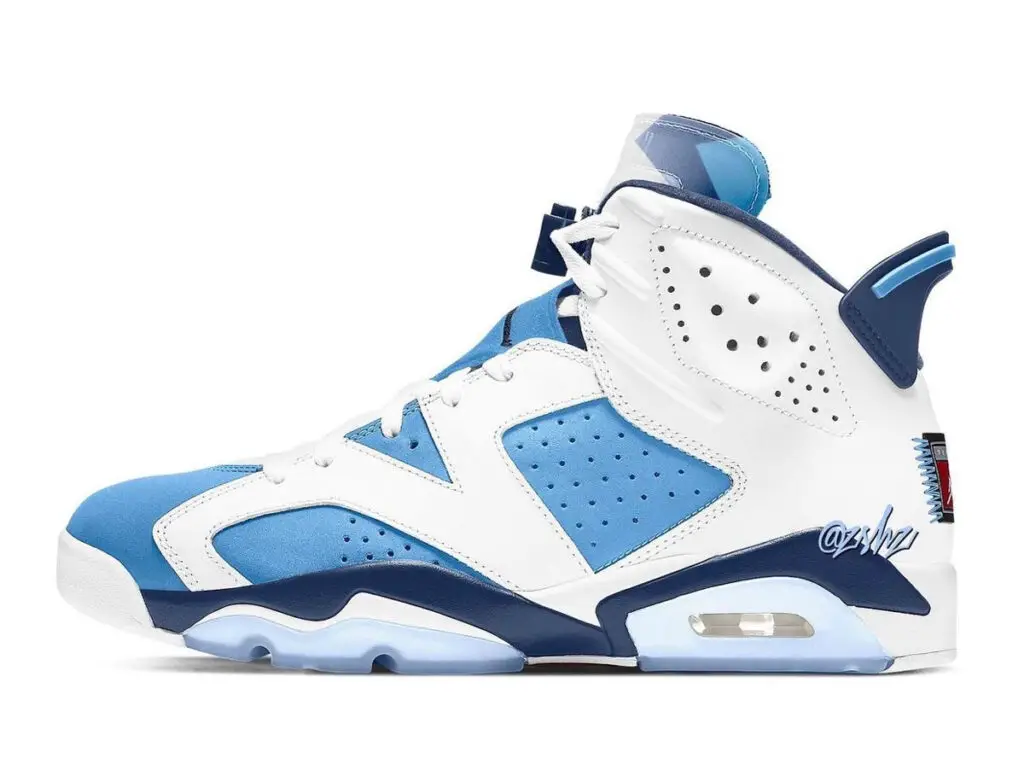 nike air jordan 6 unc