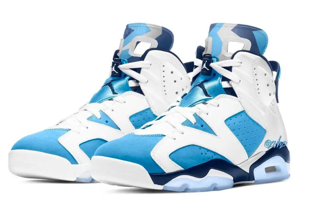 nike air jordan 6 unc