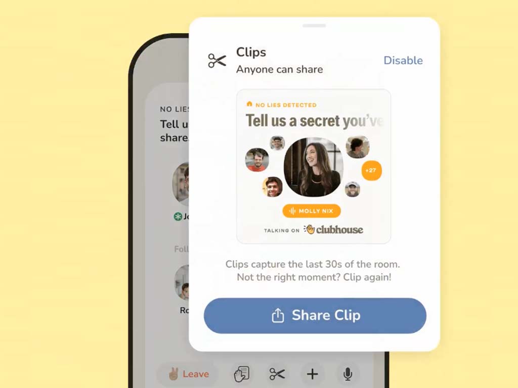 clubhouse clips