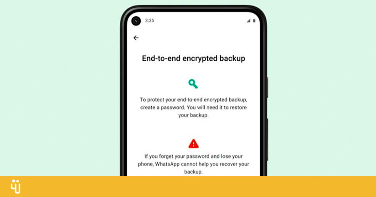 WhatsApp Brings End-to-End Encryption To Backups