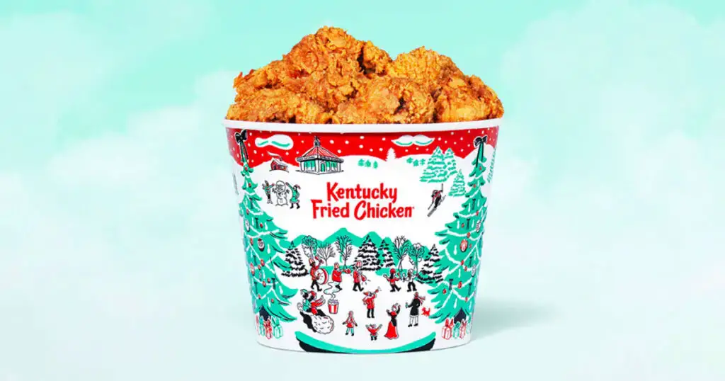 KFC chicken holiday sweater